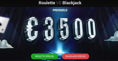 Blackjack versus Roulette Rennen gefunden