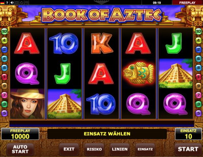 Book of Aztec Spielautomaten| Amatic Industries