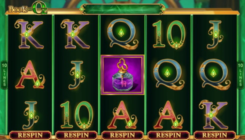 Book of Oz Spielautomaten | Microgaming