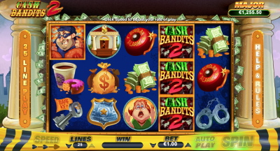 Cash Bandits 2 Slot Online Demo von RTG