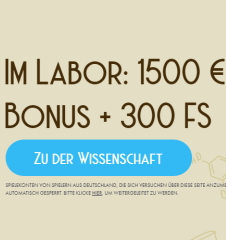 Casino Lab Willkommensbonus und 300 freispiele