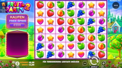 Fruit Party 2 Spielautomaten - Pragmatic Play