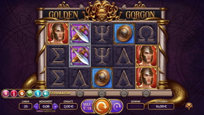 Golden Gorgon Spielautomaten - Yggdrasil