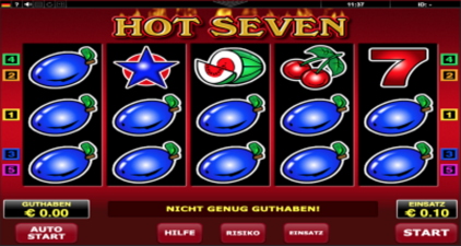 Hot Seven Spielautomaten| Amatic Industries