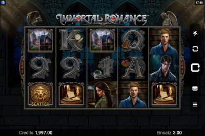 Immortal Romance Casinos online spielen