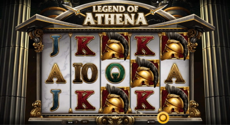 Legend of Athena Slot Spielautomaten - Red Tiger