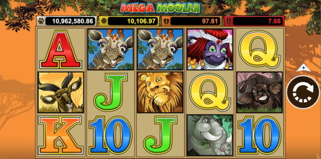 Mega Moolah Spielautomat | Microgaming