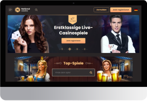 National Casino Design und Funktionalität