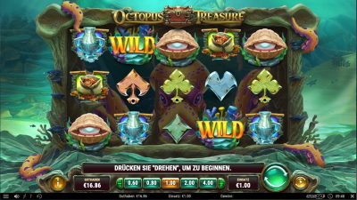 Octopus Treasure Slot Online Demo von Play'n GO 