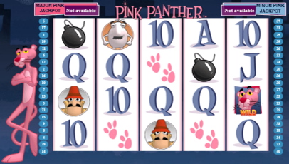 Pink Panther Spielautomat | Playtech