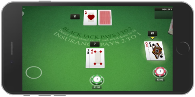 Blackjack von NetEnt - mobil spielen