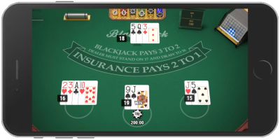 Vegas Strip Blackjack Gold von Microgaming - mobil spielen