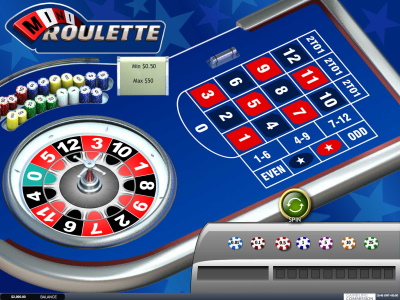 Mini Roulette von Playtech - gespielt