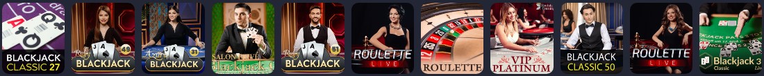 Rolling Slots Casino - Live-Spiele