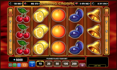 Shining Crown Spielautomaten - EGT