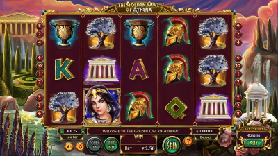 The Golden Owl of Athena Slot Spielautomat - Betsoft