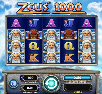 Zeus 1000 Spielautomaten | WMS