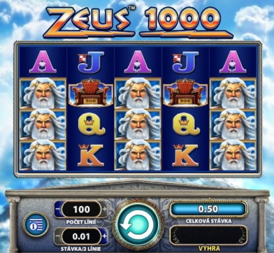 Zeus 1000 Spielautomaten | WMS
