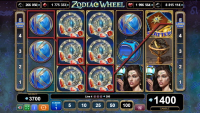 Zodiac Wheel Spielautomaten | EGT